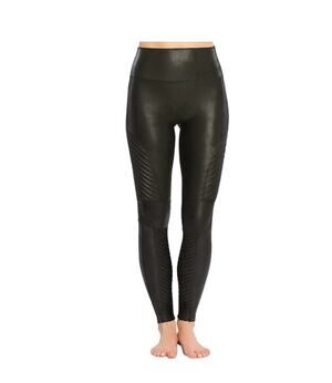 SPANX Faux Leather Moto Leggings
